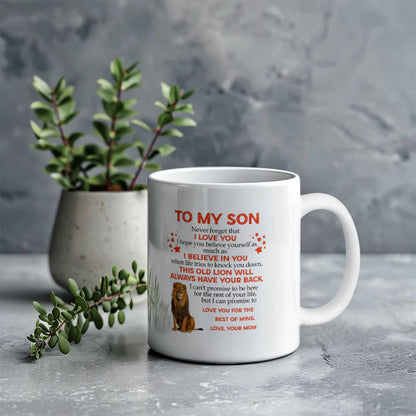 To My Son | ceramic mug