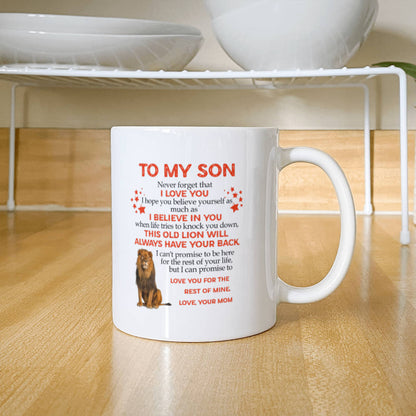 To My Son | ceramic mug