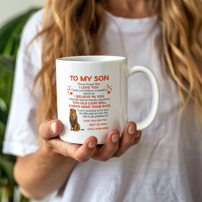 To My Son | ceramic mug