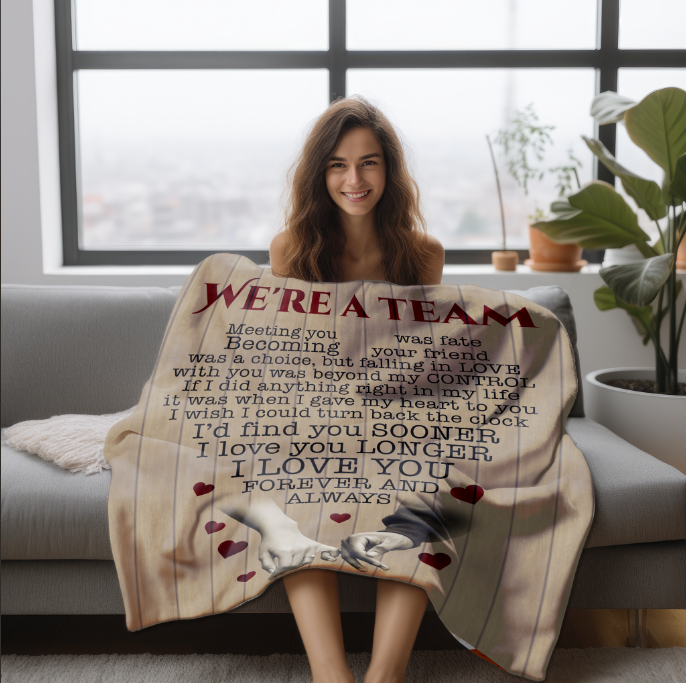 To My Wife | Fleece Blanket